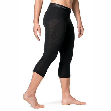 Ondergoed Woolpower 3/4 Long Johns Women's Lite Black