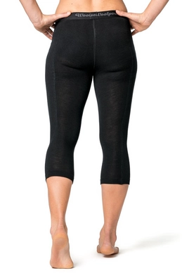 Ondergoed Woolpower 3/4 Long Johns Women's Lite Black