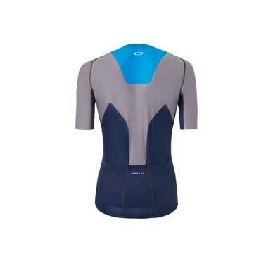 Fietsshirt Oakley Men Colorblock Road Atomic Blue