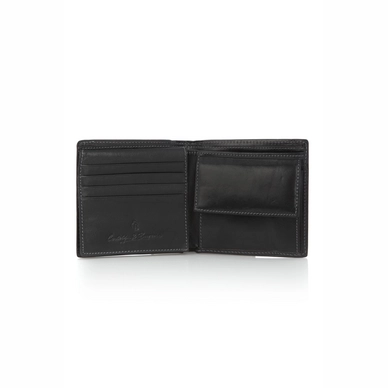 Heren Portemonnee Castelijn & Beerens Billfold 8 Arizona Zwart