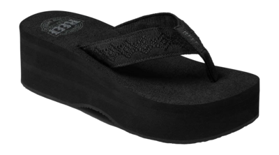 Flip Flops Reef Women Sandy Hi Black