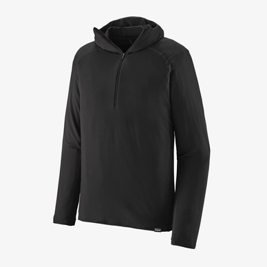 Pull Patagonia Homme Cap TW Zip Neck Hoody Black