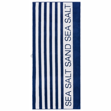Badlaken Cawö Sea Salt Sand Navy White (80 x 180 cm)