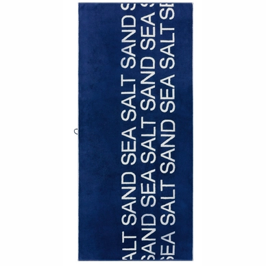 Badlaken Cawö Sea Salt Sand Navy White Blue (80 x 180 cm)