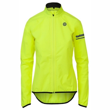 Veste de Cyclisme AGU Women Rain Jacket Hi-Vis Fluo Yellow