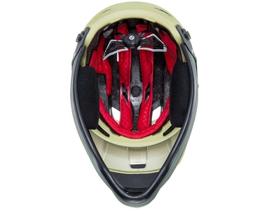 Fietshelm Uvex Jakkyl HDE Olive Red Mat
