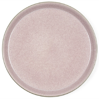 Dinner Plate Bitz Grey Light Pink 27 cm (6 pc)