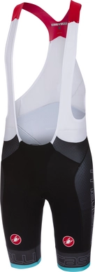 Fietsbroek Castelli Men Free Aero Race Bibshort Black Sky Blue