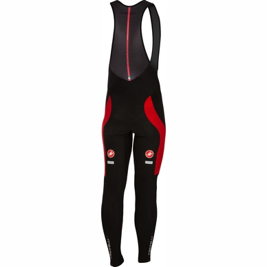 Fietsbroek Castelli Heren Velocissimo 3 Bibtight Black Red