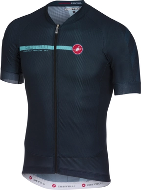 Fietsshirt Castelli Men Aero Race 5.1 FZ Dark Infinity Blue