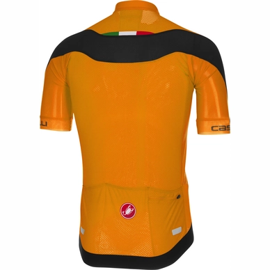 Fietsshirt Castelli Men Volata 2 FZ Orange Black