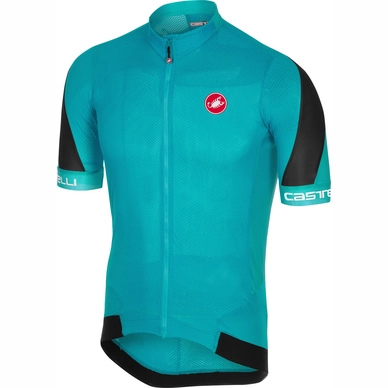 Fietsshirt Castelli Men Volata 2 FZ Sky Blue Black
