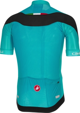 Fietsshirt Castelli Men Volata 2 FZ Sky Blue Black