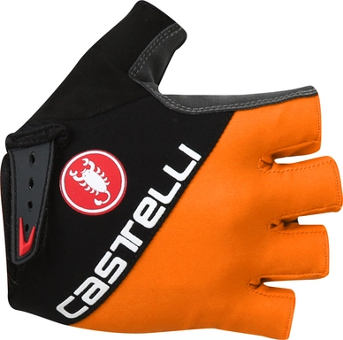 Fietshandschoen Castelli Men Adesivo Orange Anthracite