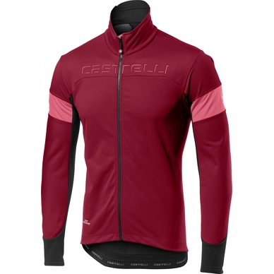 Fietsjack Castelli Men Transition Jacket Matador Red Giro Pink