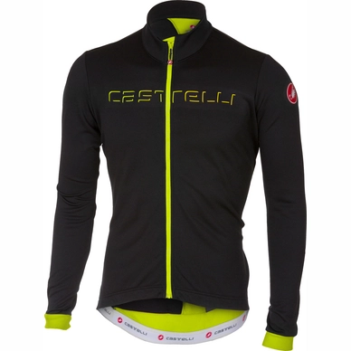 Vest Castelli Men Fondo FZ Light Black Yellow Fluo