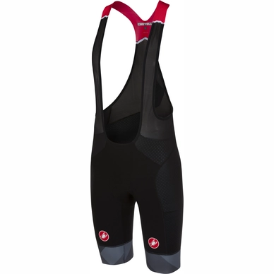 Fietsbroek Castelli Men Free Aero Race Bibshort Black Anthracite
