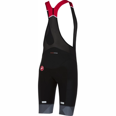 Fietsbroek Castelli Men Free Aero Race Bibshort Black Anthracite