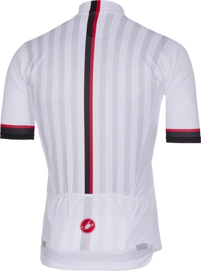 Fietsshirt Castelli Men Podio Doppio FZ White