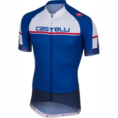 Fietsshirt Castelli Men Distanza FZ Surf Blue