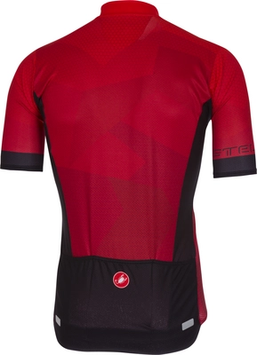 Fietsshirt Castelli Men Flusso FZ Red
