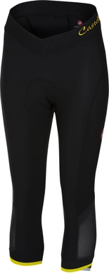 Legging Castelli Women Vista Black Yellow Fluo