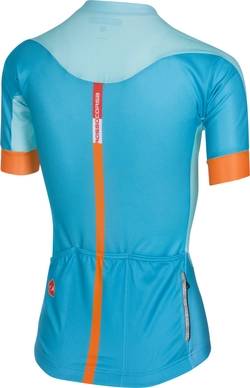 Fietsshirt Castelli Women Aero Race FZ Sky Blue Glacier Lake