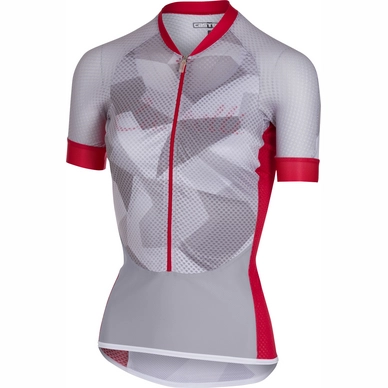 Fietsshirt Castelli Women Climber's White Red