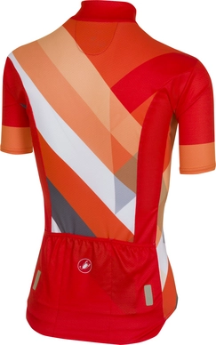 Fietsshirt Castelli Men Prisma FZ Multicolor Red