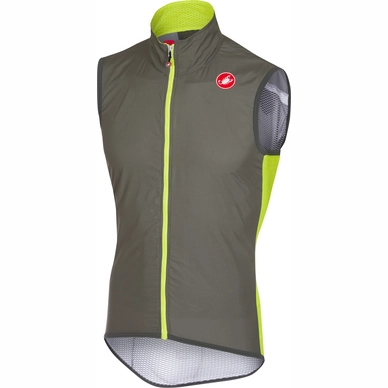 Fietsvest Castelli Men Pro Light Wind Forest Gray