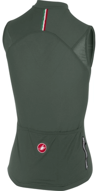 Fietsshirt Castelli Men Promessa Sleeveless Forest Gray
