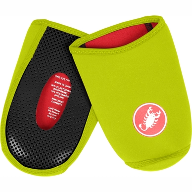 Toecover Castelli Toe Thingy 2 Yellow Fluo