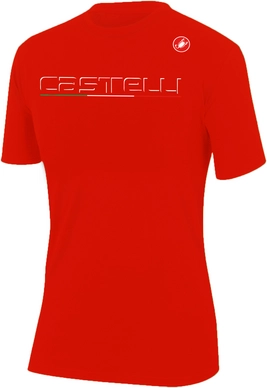 T-Shirt Castelli Men Classic Red