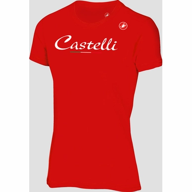 T-Shirt Castelli Women Classic Red