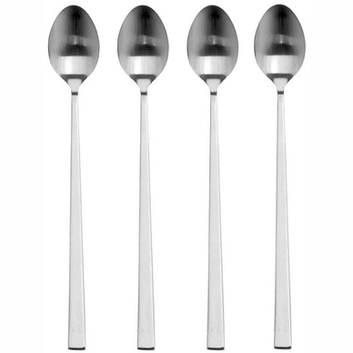 Coffee spoon Bitz Latte Steel (4-pieces)