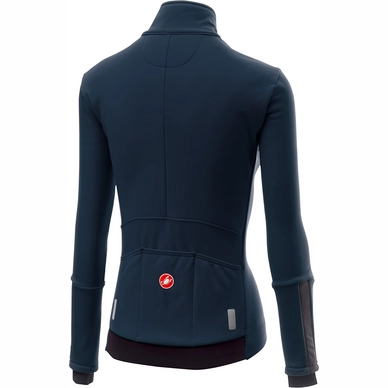 Fietsjack Castelli Women Dinamica Jacket Dark Infinity Blue
