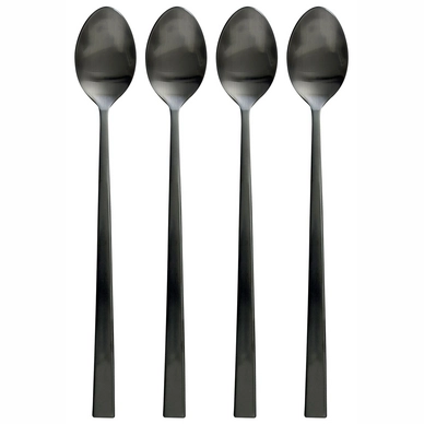 Coffee spoon Bitz Latte Black (4-pieces)