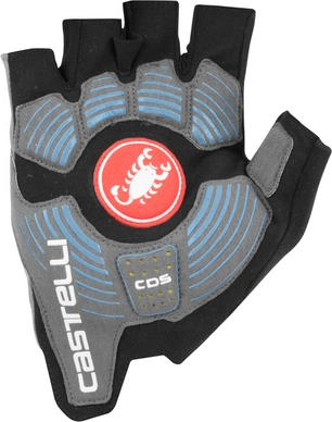 Fietshandschoen Castelli Men Rosso Corsa Espresso Dark Gray