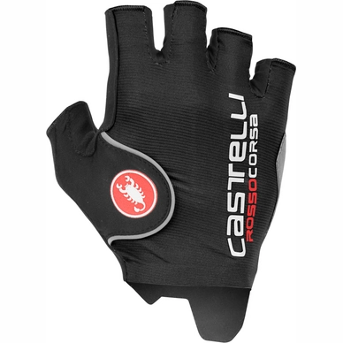 Fietshandschoen Castelli Men Rosso Corsa Pro Black