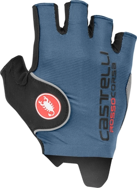 Fietshandschoen Castelli Men Rosso Corsa Pro Light Steel Blue