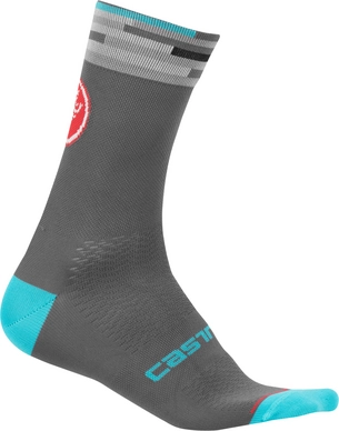 Fietssok Castelli Men A Bloc 13 Dark Gray