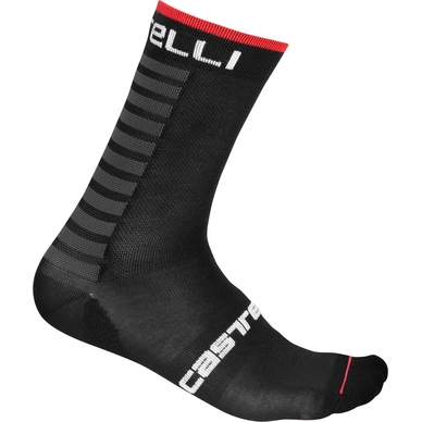 Fietssok Castelli Men Primaloft 15 Sock Black