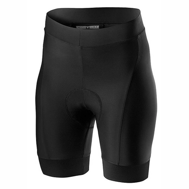 Fahrradhose Castelli Prima Short Black Light Turquoise Damen