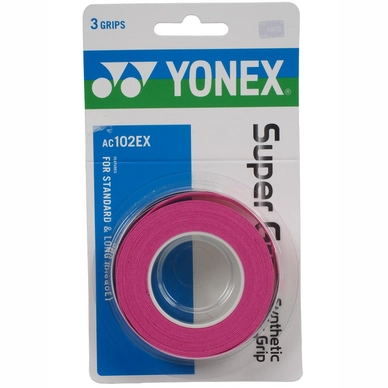 Overgrip Yonex AC102EX Super Grap Fancy Pink (3-delig)
