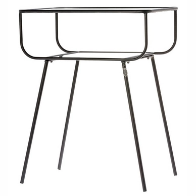 Bijzettafel Riverdale Amaro Zwart 61 cm