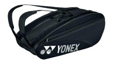 Sac de Tennis Yonex Team Racket Bag 9 Black