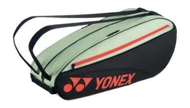 Sac de Tennis Yonex Team Racket Bag 6 Black Green