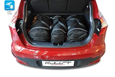 Tassenset Kjust Kia Rio Hatchback 2011+  (3-delig) Variant I