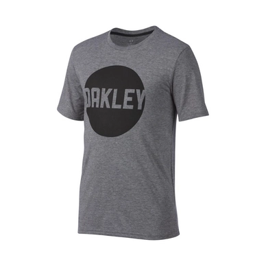 T-Shirt Oakley O-Oakley Circle Athletic Heather Grey Herren