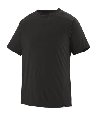 T-Shirt Patagonia Cap Cool Lightweight Shirt Black Herren